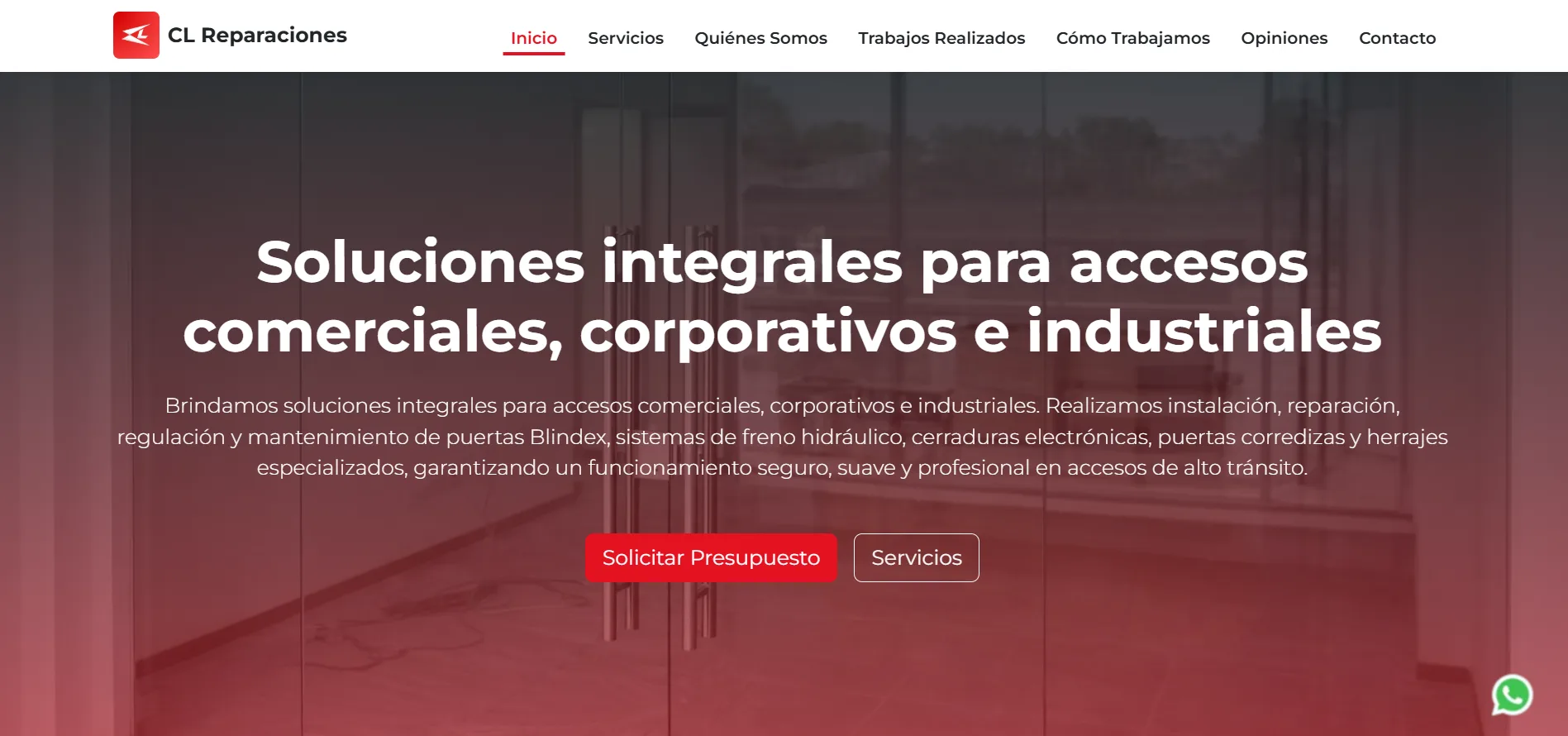 Landing Page CL Reparaciones