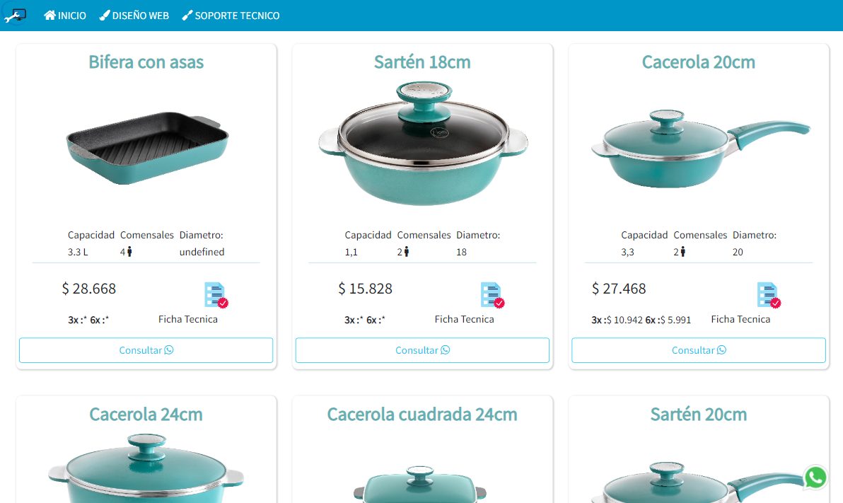 Catalogo de productos
