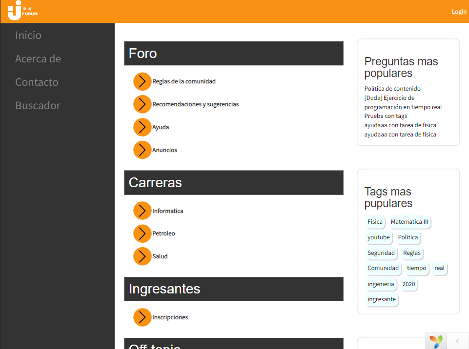 Foro universitario
