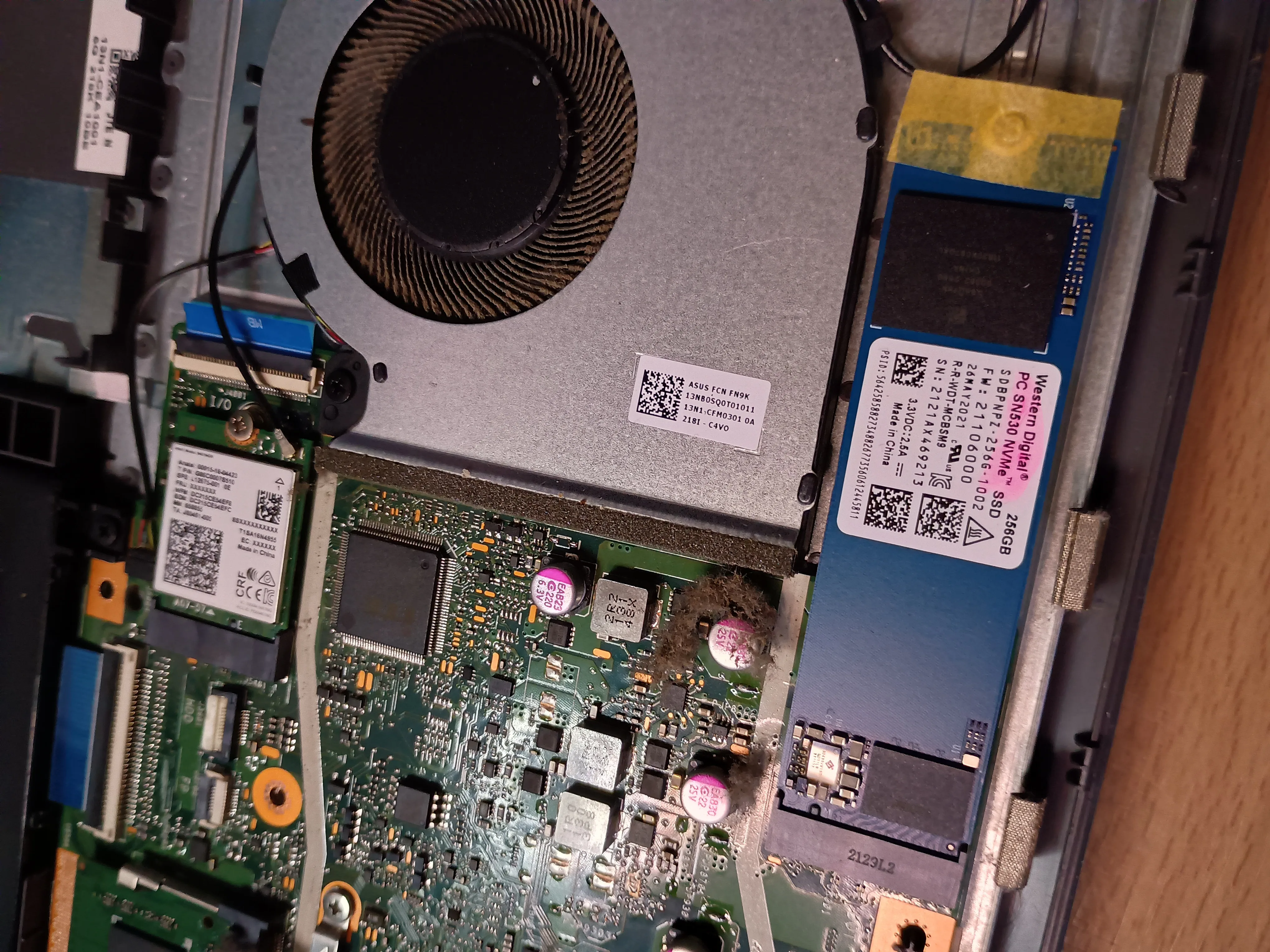 Mantenimiento y upgrade de notebook